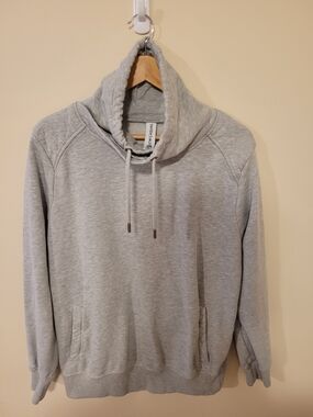 LC Waikiki Casual Men's Grey Pullover Funnel-Neck Sweatshirt Size Large
